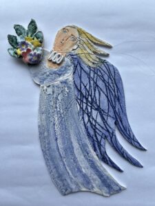 Sue Hill WOA: inspired by the baroque memorials in Stanton Harcourt church.
