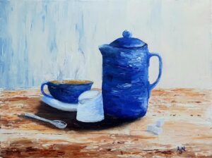 Arthur Moore: Pot of tea for mum. NFS