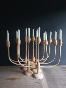The Gallery at Waterperry Gardens: Candleabre by Geoff Hannis, Tree to Treen