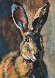 Joanne Lillywhite: Evening Hare print