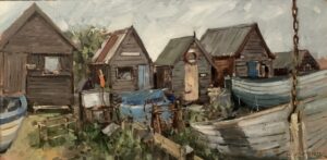 Nigel Fletcher: Fishermens Friends, Southwold harbour