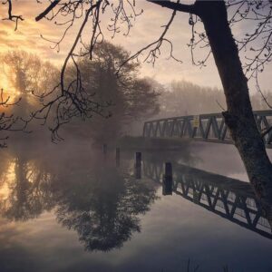 Etain O'Carroll: Fiddler's Elbow at dawn