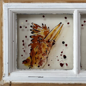 Sue Eves SOA: Portrait of iynx as a bird (Detail - Left Light)