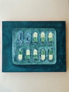 Harriet Allan: Fluoxetine, acrylic