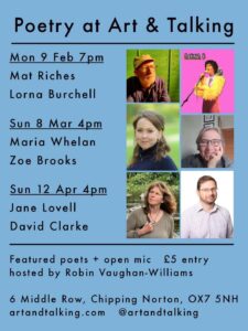 Art & Talking: Poetry at Art & Talking