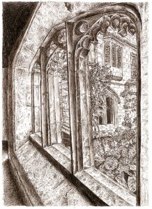 Thomas Shepherd: Great Quad, Magdalen College