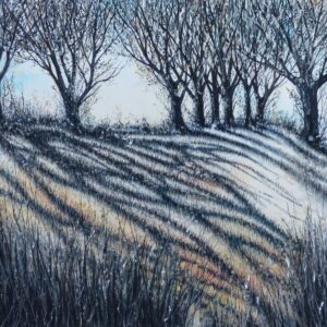 Sue Side OAS: ShadowLand, ink, charcoal and chalk