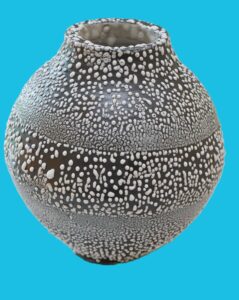 Nigel Edwards: Reflecting on the period of great progressive innovation and growth of the 1950’s, 60’s and 70’s , I have investigated aesthetics and techniques to exhibit a diverse and dynamic mimetic of star fields imparting technology, the space race, and this great period of  proliferate creative diversity.