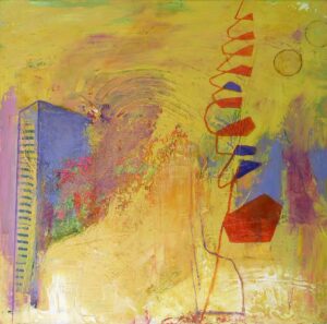 Antonia Glynne Jones OAS: After the Eclipse, Dallas 50 x 50 cms £580