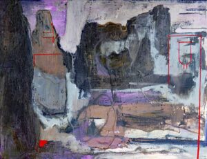 Antonia Glynne Jones OAS: Rock Formations V, Utah 46 x 61 cms £560