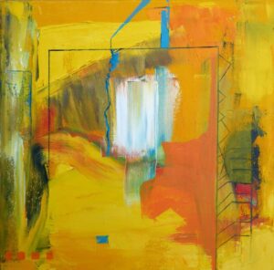 Antonia Glynne Jones OAS: Waiting for the Eclipse, Dallas 50 x 50 cms £580