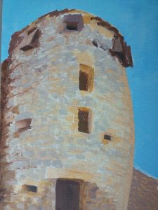 Juliet Chadwick SOA: Medieval tower in Provence