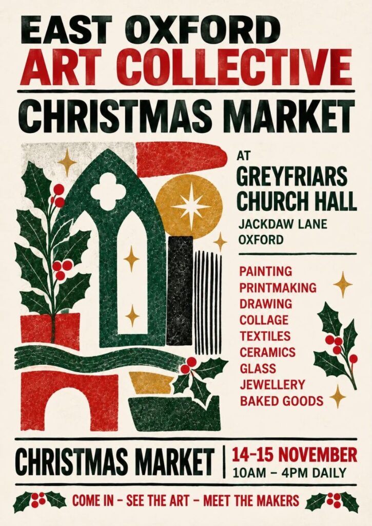 Greyfriars Winter Market with the East Oxford Art Collective