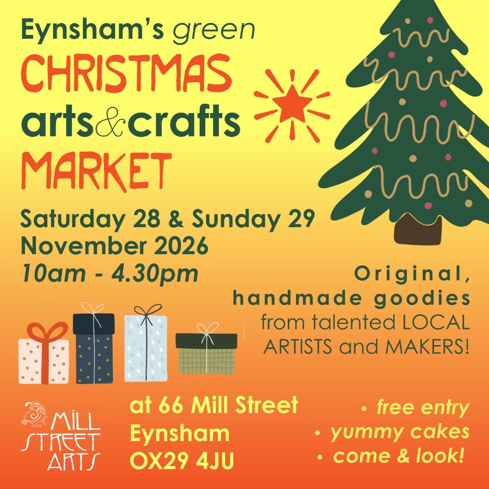 Eynsham's GREEN Christmas Arts & Crafts Market